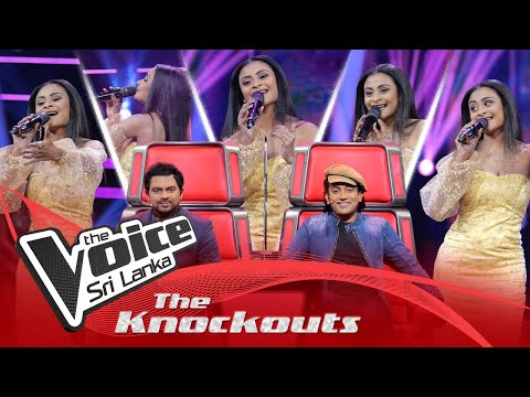 Melani Rodrigo | Mal Pan Podak (මල් පැන් පොදක්) | The Knockouts | The Voice Sri Lanka