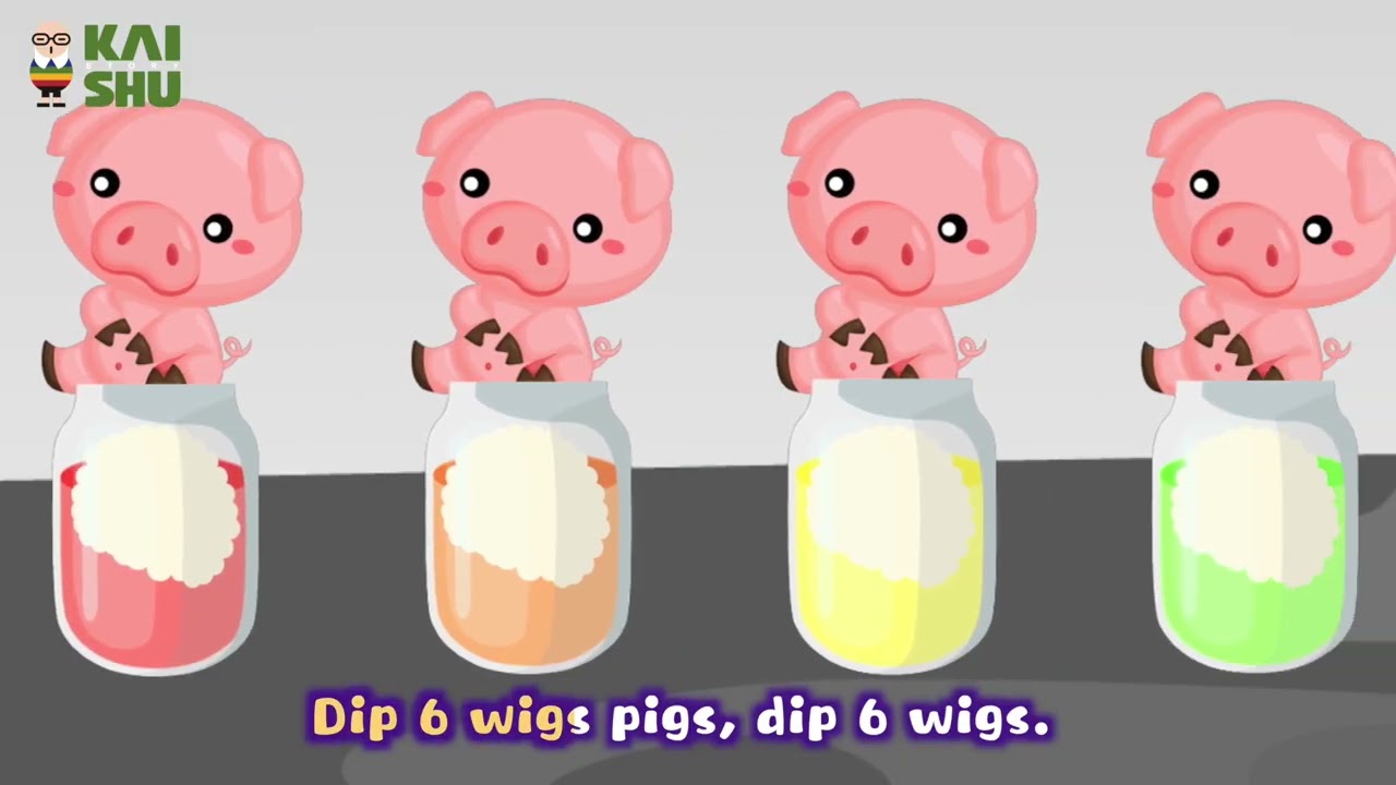 Six Pigs Dig & Mix