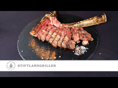 Stiftlandgriller I Tomahawk Steaks