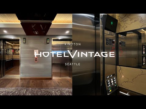 Nice OTIS Series 1 Traction Elevators - Hotel Vintage - Seattle, WA