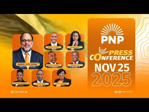 PNP Press Conference | 10am Tuesday | November 25, 2025