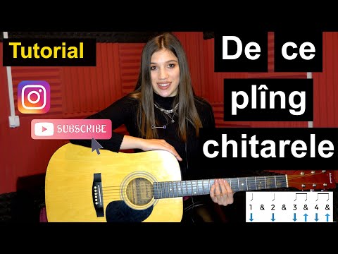 DE CE PLING CHITARELE/ TUTORIAL LA CHITARA 4K