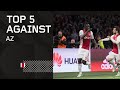 TOP 5 GOALS AGAINST - AZ