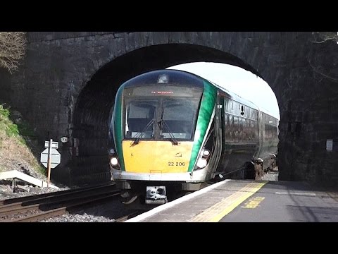 Irish Rail 22000 Class Intercity Train number 22206 - Kildare Station