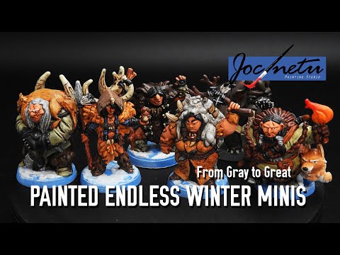 Endless Winter Painted Miniatures ? | Painting Ideas & Full Showcase for Hobbyists