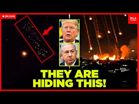 ON CAM: Israel EXPLODING As Iran's MASSIVE Cluster Missiles 'BYPASS' Iron Dome? | Israel STUNNED?