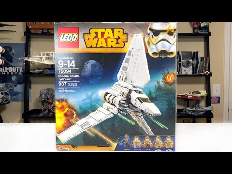 LEGO Star Wars 75094 Imperial Shuttle Tydirium Review! (2015)