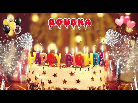 ROUDHA Birthday Song – Happy Birthday Roudha