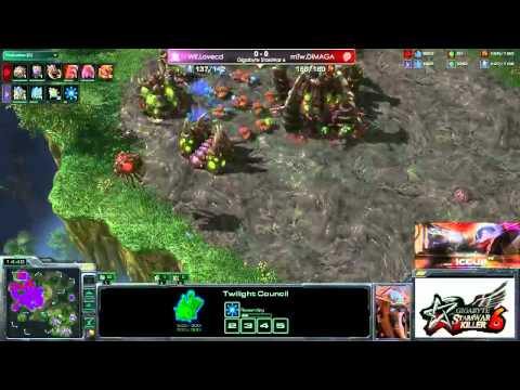 StarsWar 6 Ro8: Dimaga vs LoveCD - Game 1