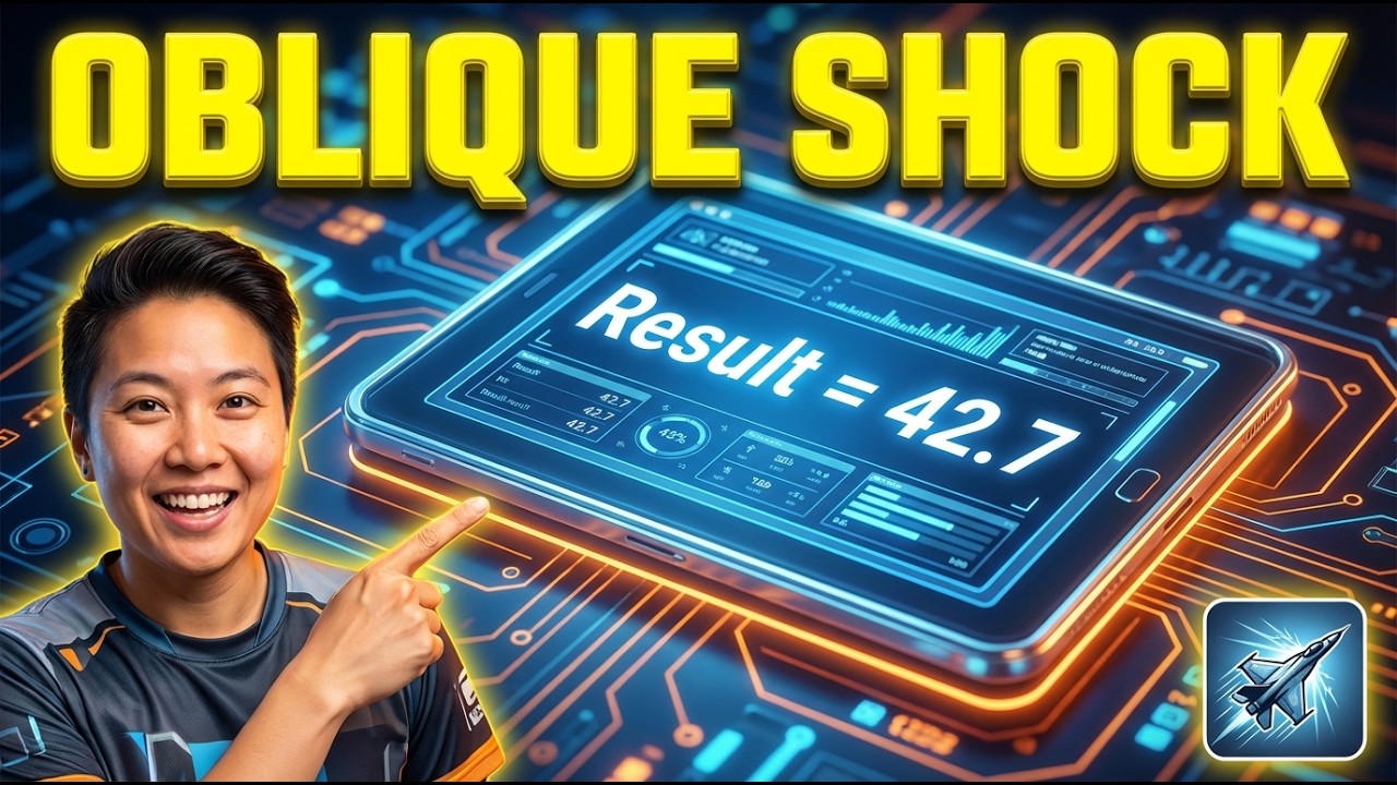 Oblique Shock Interactive Calculator