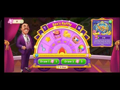 Matchington mansion: The event: Rex 's Raffle to collect the wonderful furnitures