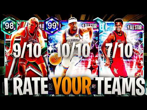 I RATE & IMPROVE YOUR TEAMS EP #6! NBA 2K26 MYTEAM