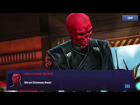 Avengers 3099 vs Red Skull and Ultron