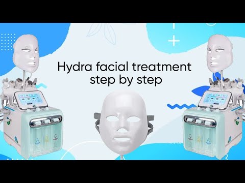 Hydra facial treatment step by step || Osome spa and salon