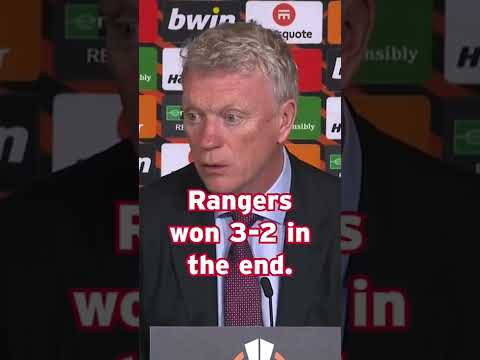 David Moyes’ reaction to the other Europa League scores is priceless 
