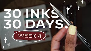 Not Your Typical Fountain Pens… 👀 · 30 Inks, 30 Days, Part 4