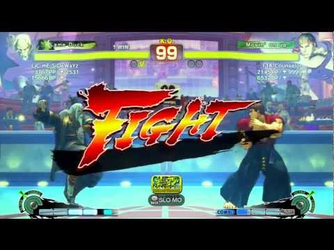 SSF4 AE 2012 - Lic mE SiDeWaYz (Gen) Vs KaizenMaster (Ryu) - Casuals 08.04.2012