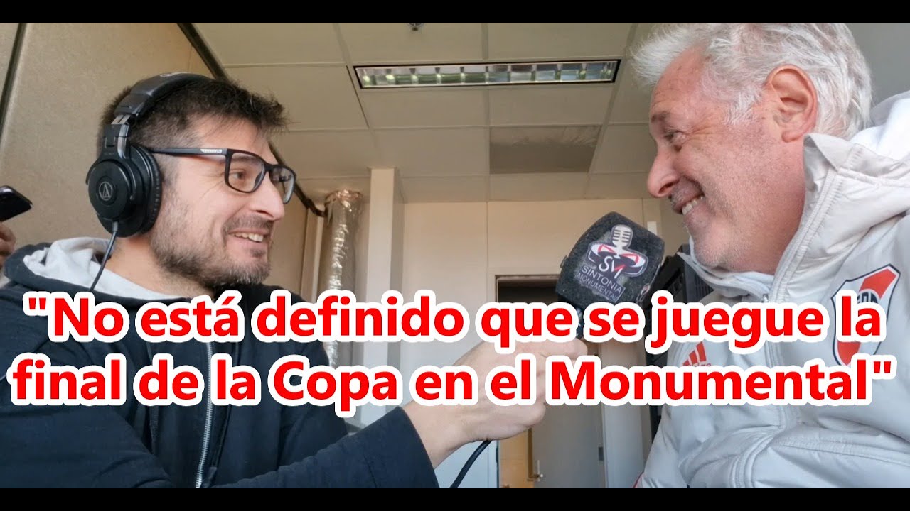 NOTA CON MATIAS PATANIAN, VICEPRESIDENTE DE RIVER - DESDE EEUU