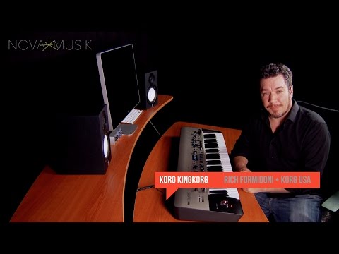 Nova Musik - Korg KingKORG with Rich Formidoni