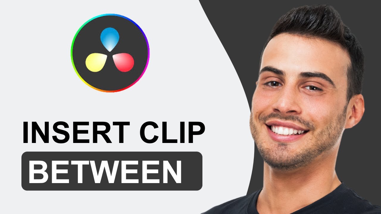 How To Insert A Clip Between Two Clips In DaVinci Resolve | Quick Guide (2025)