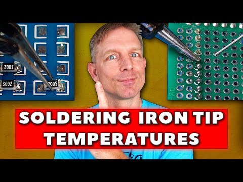 Soldering Iron Tip Temperature — Mistakes and solutions!