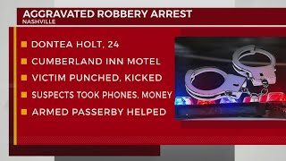 Man charged with aggravated robbery