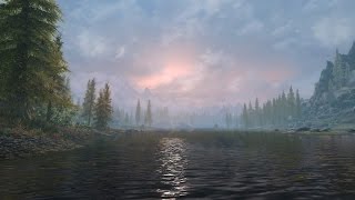 Skyrim PS4 - Beautiful Mods - Surreal Lightning, Water, Dense Grass