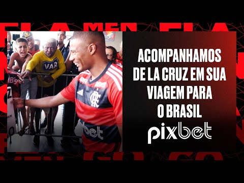 VIDEO: CHECK OUT WHAT DE LA CRUZ'S ARRIVAL WAS LIKE IN FLAMENGO