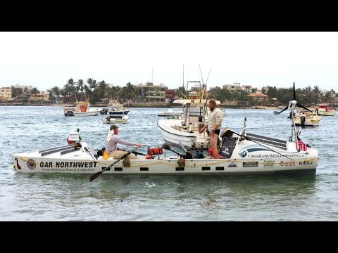 Adventure, Capsize and Survival at Sea . . In a Rowboat
