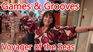 Royal Caribbean Voyager of the Seas Cruise Ship Games & Disco Night Grooves