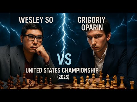 Wesley So vs Grigoriy Oparin | Intense Battle at the U.S. Championship 2025 | Sveshnikov Sicilian