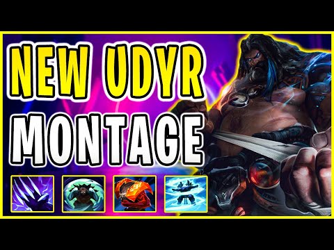 REWORKED UDYR MONTAGE||BEST MOMENTS FROM STREAMERS🔥