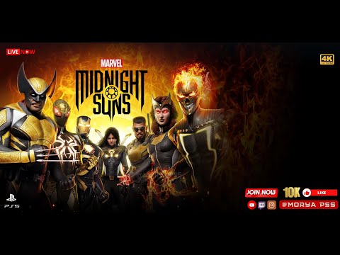MARVEL'S MIDNIGHT SUNS Walkthrough Gameplay Part 1 - INTRO (PS5)