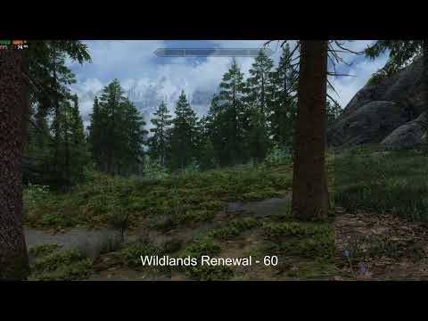 Skyrim grass mods comparison - Falkreath