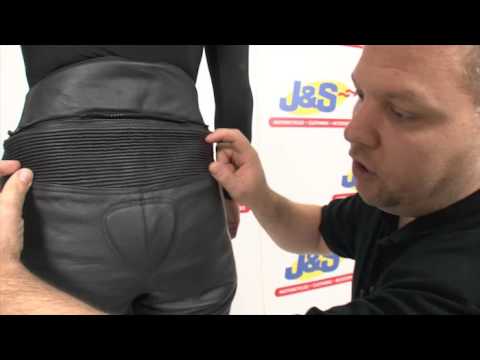 Frank Thomas Venus Sport Ladies Leather Trousers - J&S Accessories