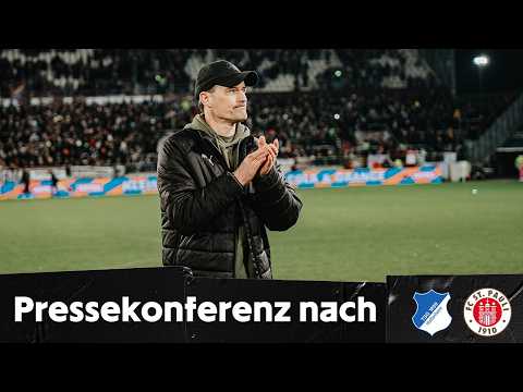 The press conference after the victory at TSG Hoffenheim