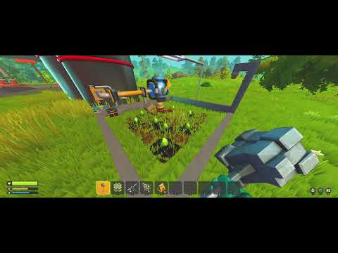 Scrap Mechanic Automated Farm (Watering system)