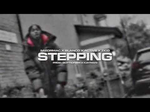 #HarlemSpartans MizOrMac x Blanco x Active x Zico - Stepping (Official Audio) #Exclusive