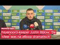 Feyenoord-keeper Justin Bijlow na bekeruitschakeling: 'Deze avond is zwaar klote'