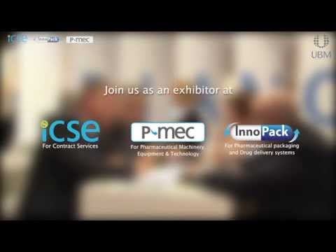 Exhibit at ICSE, InnoPack or P-MEC 2015