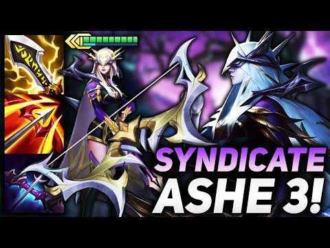 3 STAR ASHE CARRY WITH FULL AD CRIT AOE DAMAGE!! | Teamfight Tactics Patch 12.4B