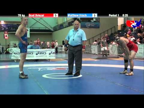 Brad Dolezal vs. Matthew Frisch at 2013 ASICS University Nationals - FS