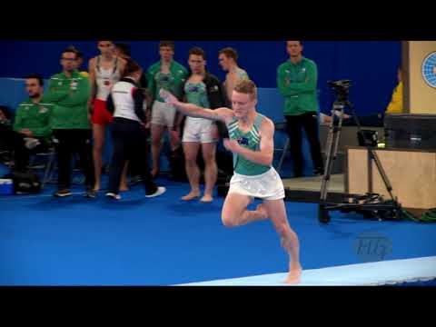 McGUINNESS Ethan (AUS) M - 2019 Trampoline Worlds, Tokyo (JPN) - Qualification Tumbling R2