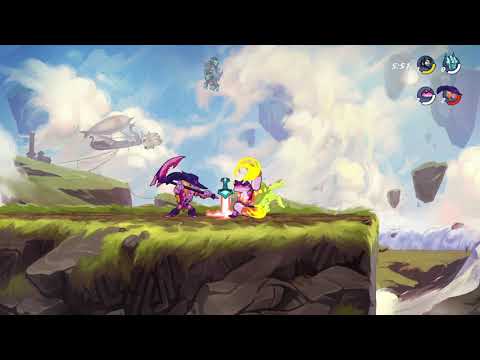 longest team combo in brawlhalla (27 hits) w/ ricey