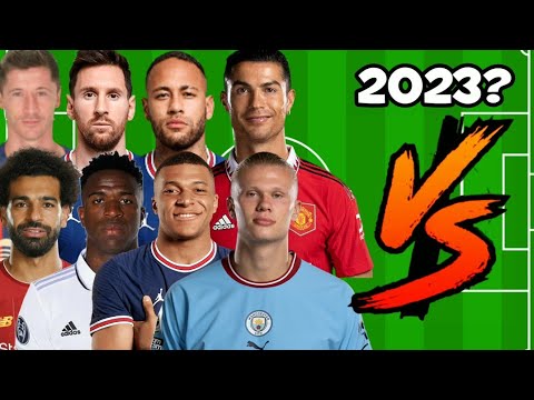2023 Messi vs Neymar vs Haaland vs Lewandowski vs Salah vs Ronaldo vs Mbappe vs Vinicius💪