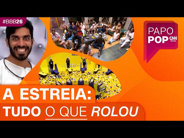 AO VIVO: BBB26 começou<img src=
