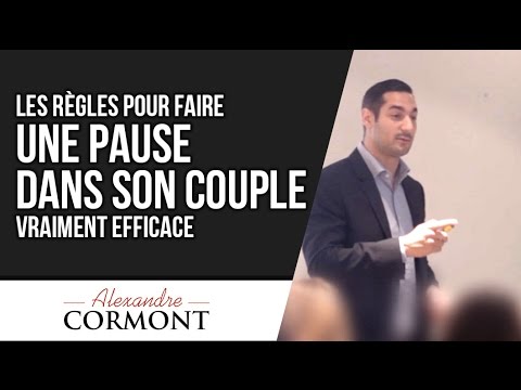 Les 3 règles à respecter quand on veut faire une pause dans son couple !