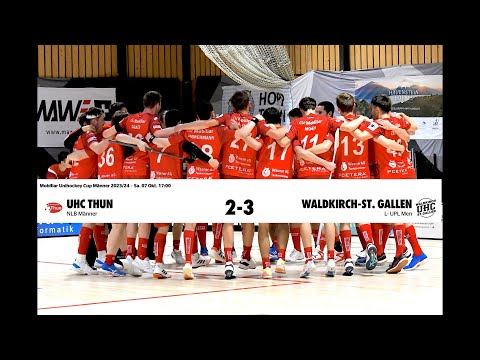 Unihockey Highlights Cup 2023 1/8 -Final  UHC Thun - Waldkirch-St.Gallen