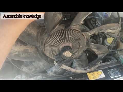 How to remove fan clutch assy without special tools...