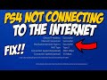 How To Fix PS4 Not Connecting To The Internet PS4 Not Connecting To The WiFi Fix
